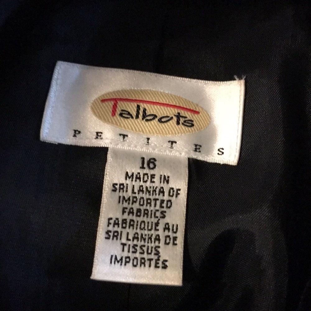 TALBOTS Petites Size 16 Coat - Picture 4 of 7